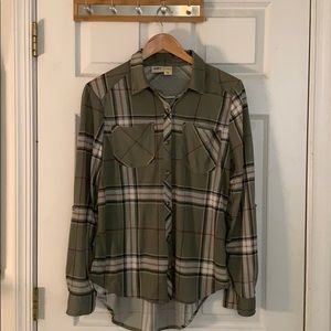 Daytrip Green Flannel
